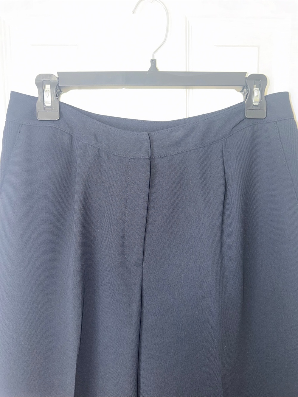 Jones New York Wide-Leg Navy Women’s Dress Pants-Sz 8 - Picture 2 of 5
